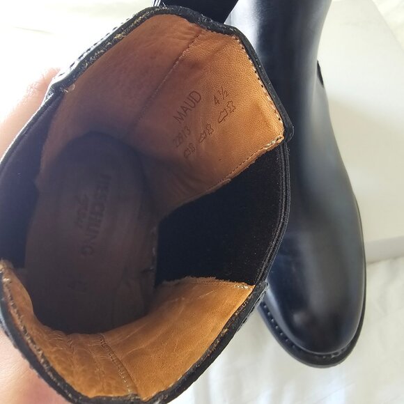 Heschung Maud Leather Chelsea Boots - Black Box Leather - UK 4.5 / EU 37.5 - Picture 11 of 17